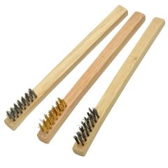 3 pc. Mini Wire Brush Set