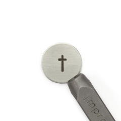 Cross Signature Design Stamp, 6mm