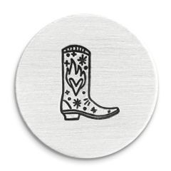 Cowgirl Boot Ultra Detail Stamp, 12mm