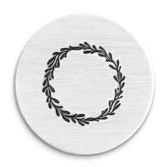 Vine Wreath Ultra Detail Stamp, 12mm