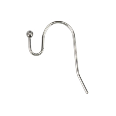 Shepherds Hook Ear Wires, Stainless Steel