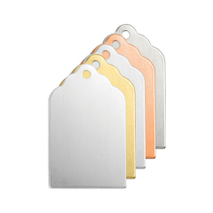 Tag, 7/8"- Premium Stamping Blanks