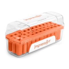 Letter Stamp Storage Case, Orange, 3mm