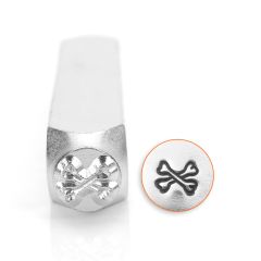 Crossbones Design Stamp, 6mm