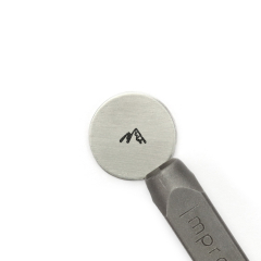 Mountains Signature Design Stamp, 6mm