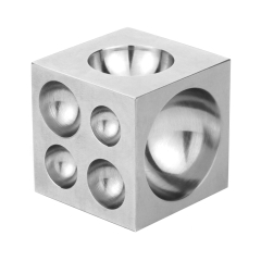 Steel Dapping Block, 18 Half Sphere, 2"